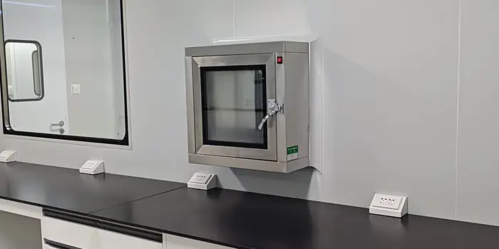 sandwich panel design,clean room ceiling panel,cleanroom pass through box,clean room stainless steel table,cleanroom sandwich panel,cleanroom wall panels